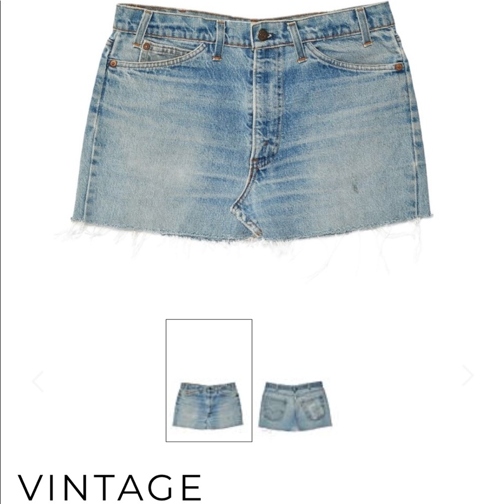 What goes around comes around vintage skirt